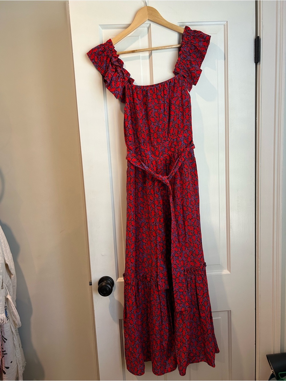 Derek Lam sleeveless dress with tie waist.